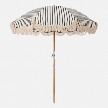 Business & Pleasure Premium Umbrella - Monaco Black Stripe