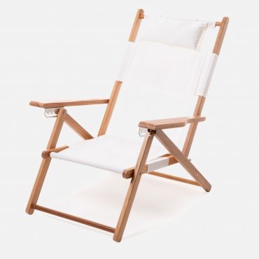 Business & Pleasure Tommy Chair - Teak Natural - Antique White