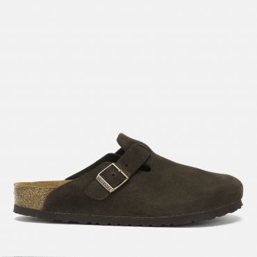 Birkenstock Men's Boston Suede Mules - Mocca - EU 43/UK 9