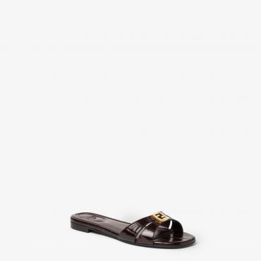 Fendi Ffold, Brown Size 41 - Fendi