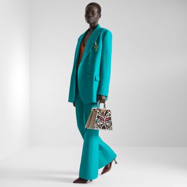 Jacket, Light Blue Size 42 - Fendi