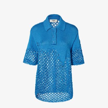 Jumper, Light Blue Size 46 - Fendi