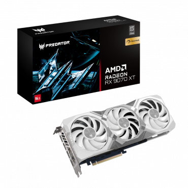 Karta graficzna Predator Bifrost™ RX 9070 XT OC 16GB - White Edition