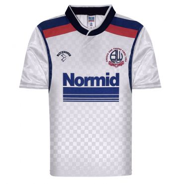 Bolton Wanderers 1989 SVT Retro Football Shirt
