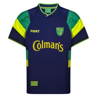 Norwich 1998 PONY Third Retro Football Shirt