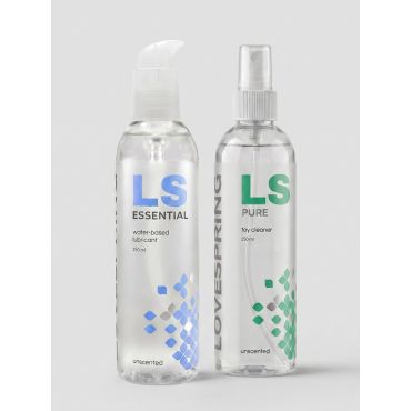 Lovespring Lubricant and Toy Cleaner Care Set, 250 ml - Amorana