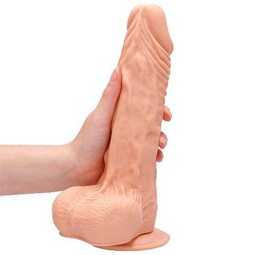 Realrock Realistic Balls Realistischer Dildo, 17 cm - Amorana