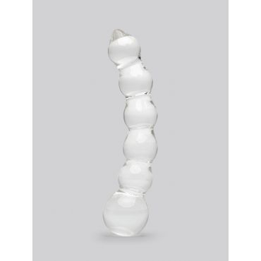 Amorana Love Sensual Pearl Glass Dildo - Amorana