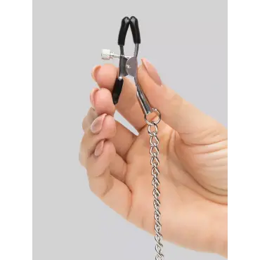 Bondage Boutique Nipple And Clitoris Clamp With Chain - Amorana