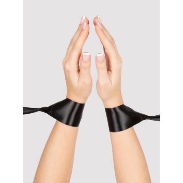 Lovehoney Oh! Silky Bondage Restraints, Black - Amorana