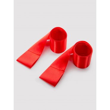 Lovehoney Oh! Silky Bondage Restraints, Red - Amorana