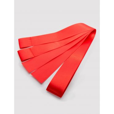 Lovehoney Oh! Silky Bondage Restraints, Red - Amorana