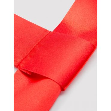 Lovehoney Oh! Silky Bondage Restraints, Red - Amorana