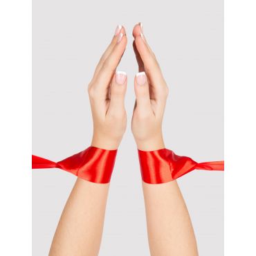 Lovehoney Oh! Silky Bondage Restraints, Red - Amorana