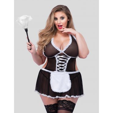 Lovehoney Fantasy French Maid Costume, Plus Size Queen - Amorana