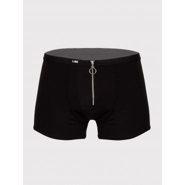 Lhm Zip Front Microfibre Boxer Shorts - Amorana