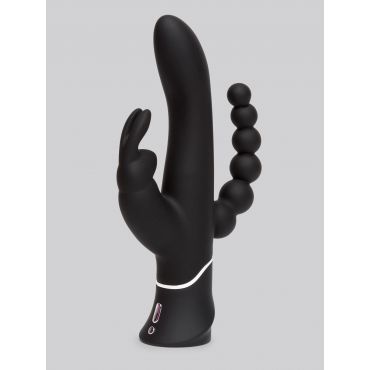 Happy Rabbit Triple Curve Rechargeable Rabbit Vibrator - Amorana