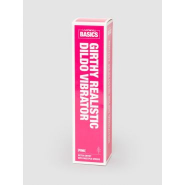 BASICS Girthy Realistic Dildo Vibrator - Amorana