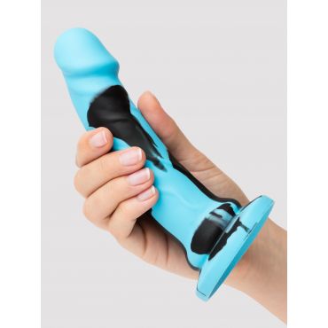 Lifelike Lover Luxe Realistic Multicoloured Silicone Dildo 7 Inch - Amorana