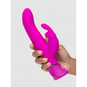 Happy Rabbit Curve Thrusting Rechargeable Rabbit Vibrator - Amorana