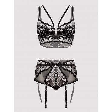 Fifty-Shades-of-Grey Captivate Dessous Set, L - Amorana