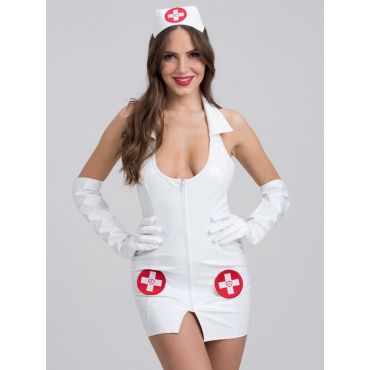 Lovehoney-Fantasy Naughty Nurse Sexy Kostüme, M/L - Amorana
