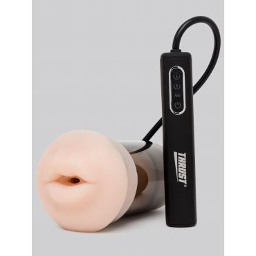 Thrust Pro Tech Realistic Blow Job Suction Masturbator - Amorana