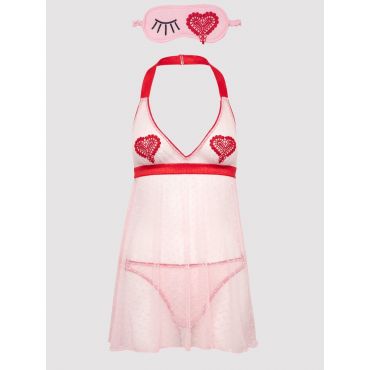 Lovehoney-Lingerie Sweet Love Kleidchen & String, Plus Size - Amorana
