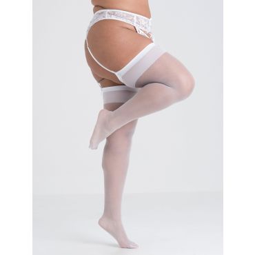 Lovehoney Sheer Thigh High Stockings, Plus Size - Amorana
