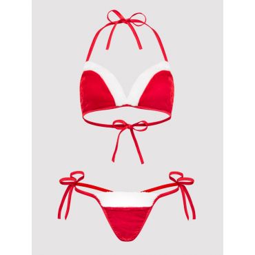 Lovehoney-Fantasy Thank You Santa Bikini Set - Amorana