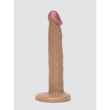 Lifelike Lover Basic Slimline Realistic Anal Dildo, Tan - Amorana