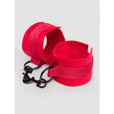 Bondage Boutique Bound to Please Under Mattress Restraint, Red - Amorana