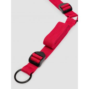 Bondage Boutique Bound to Please Under Mattress Restraint, Red - Amorana