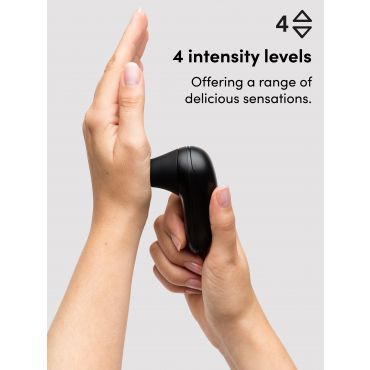 Womanizer X Lovehoney Starlet Rechargeable Clitoral Stimulator, Black - Amorana