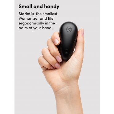 Womanizer X Lovehoney Starlet Rechargeable Clitoral Stimulator, Black - Amorana