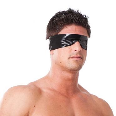 Rimba Latex Blindfold - Amorana