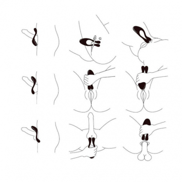 Beauments Doppio Powerful Couples Vibrator, Purple - Amorana