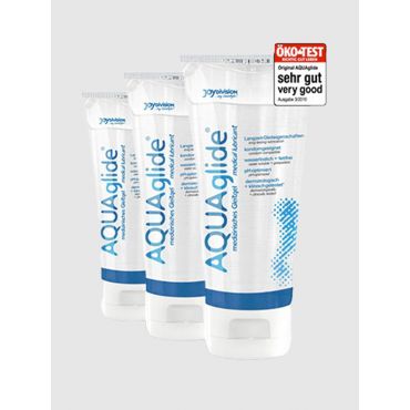 Joydivision Aquaglide Savings Package (3 X 200ml) Water Based Lubricant - Amorana