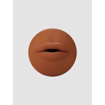 Autoblow A.I. Silicone Mouth Sleeve Brown, Brown - Amorana