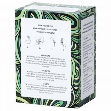 Lovis Menstrual Cup Menstruationstasse, S - Amorana