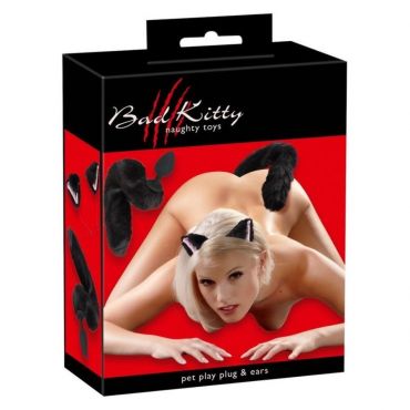 Bad-Kitty Kitty Pet Play Anal plug - Amorana