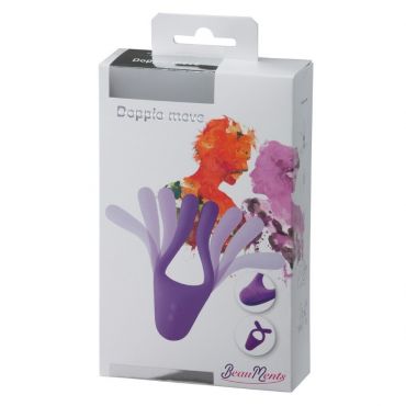 Beauments Doppio Move Paarvibrator, Purple - Amorana
