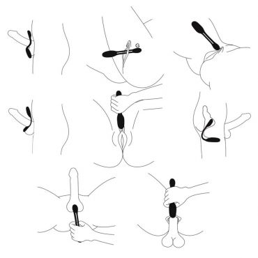 Beauments Flexxio Couples vibrator, Purple - Amorana