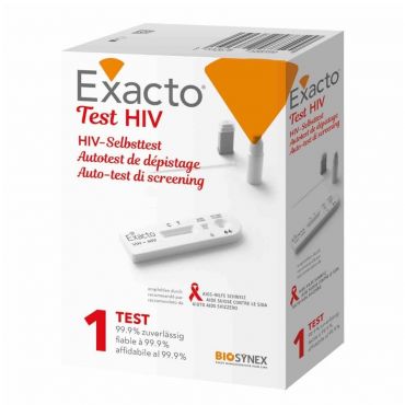 Exacto, HIV Self-Test, HIV Test, 1 Piece - Amorana