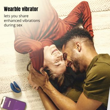 We-Vibe Chorus Remote Controlled Couple's Vibrator, Blue - Amorana