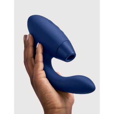 Womanizer DUO 2 G-Spot and Clitoral Stimulator, Blueberry - Amorana