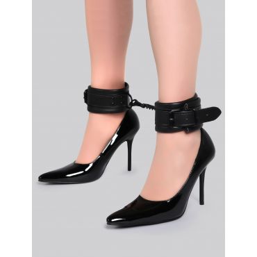 Bondage Boutique Faux Leather Ankle Cuffs - Amorana