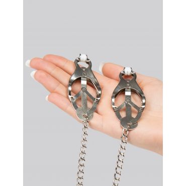Bondage Boutique Squeeze and Tease Nipple Clamps - Amorana