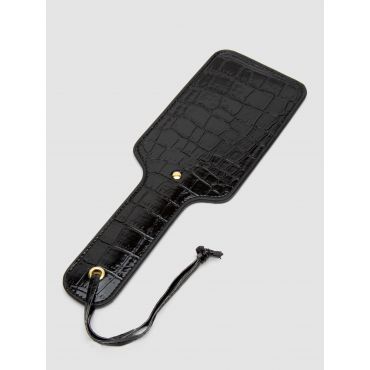 Bondage Boutique Faux Crocodile Leather Paddle - Amorana