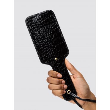 Bondage Boutique Faux Crocodile Leather Paddle - Amorana